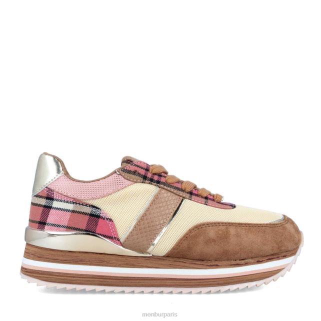 Menbur femmes Pietro DVZ86660 baskets beige