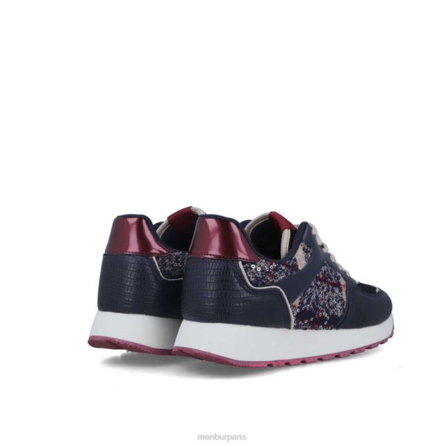 Menbur femmes amarante DVZ86633 baskets bleu foncé