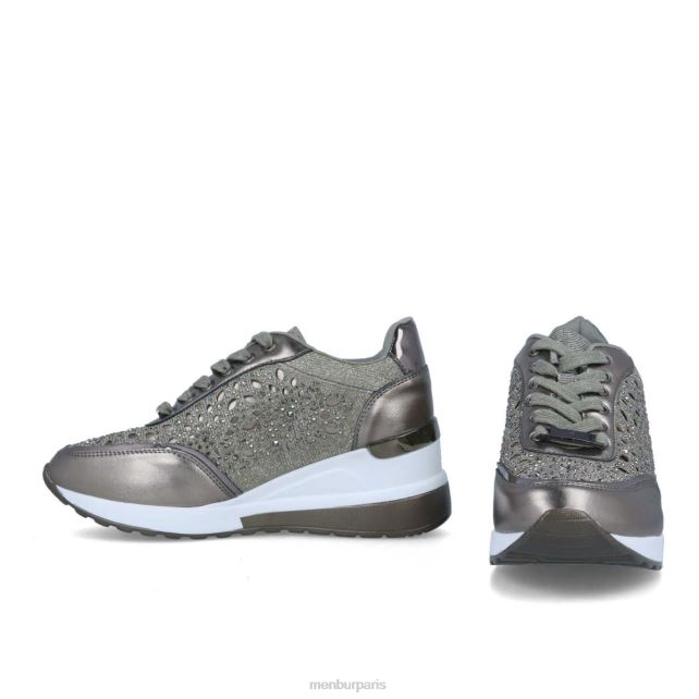 Menbur femmes canalaccia DVZ863697 baskets gris
