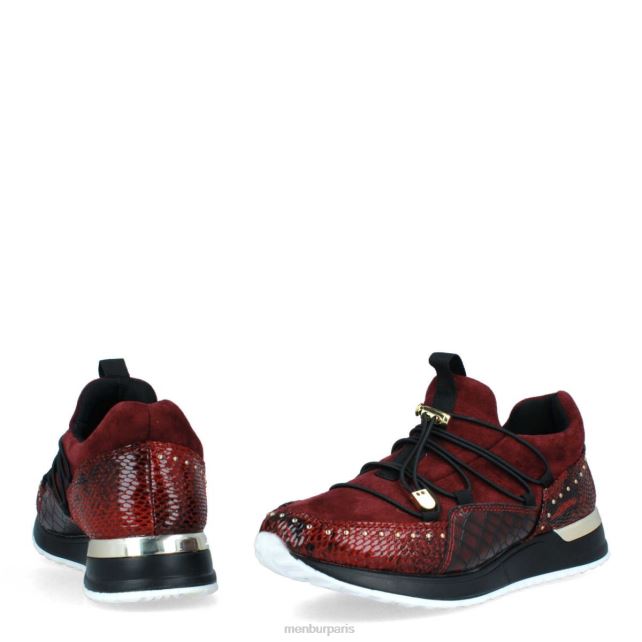 Menbur femmes partiel DVZ86627 baskets rouge