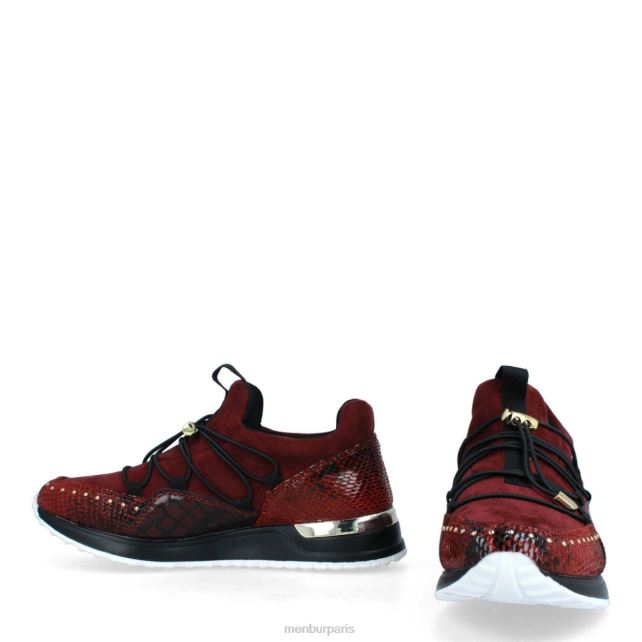 Menbur femmes partiel DVZ86627 baskets rouge