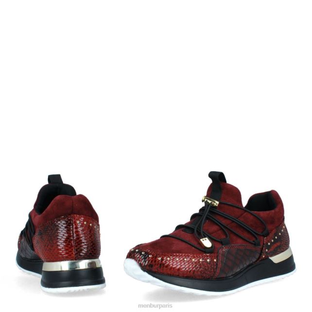 Menbur femmes partiel DVZ86627 baskets rouge