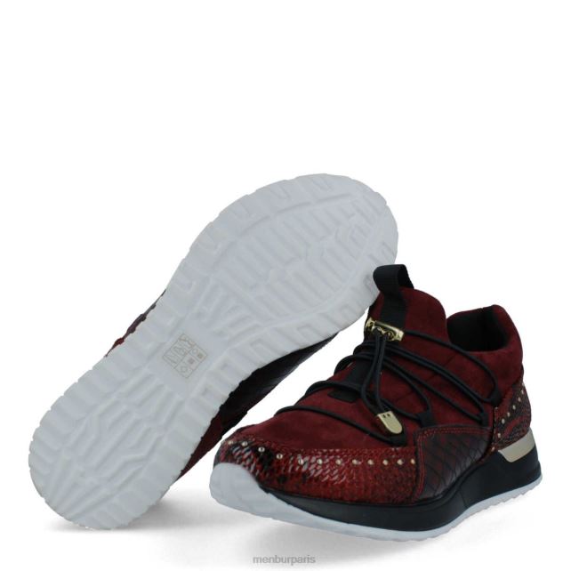 Menbur femmes partiel DVZ86627 baskets rouge