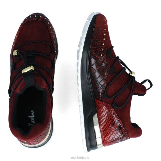 Menbur femmes partiel DVZ86627 baskets rouge