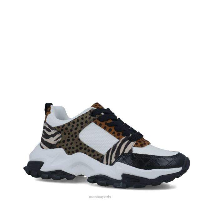 Menbur femmes perle DVZ863644 baskets blanc