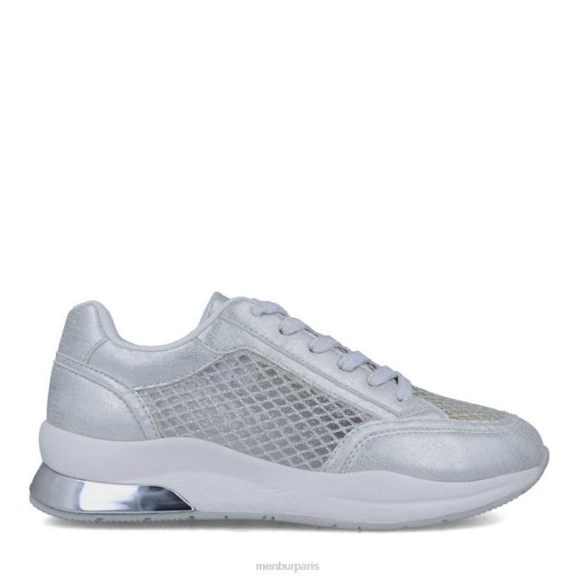 Menbur femmes tébas DVZ863703 baskets argent