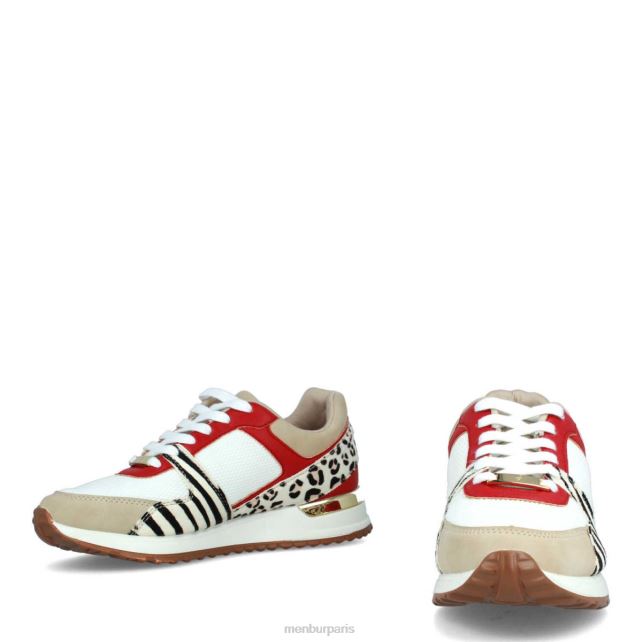 Menbur femmes Alfano DVZ86427 chaussure chic et décontractée rouge