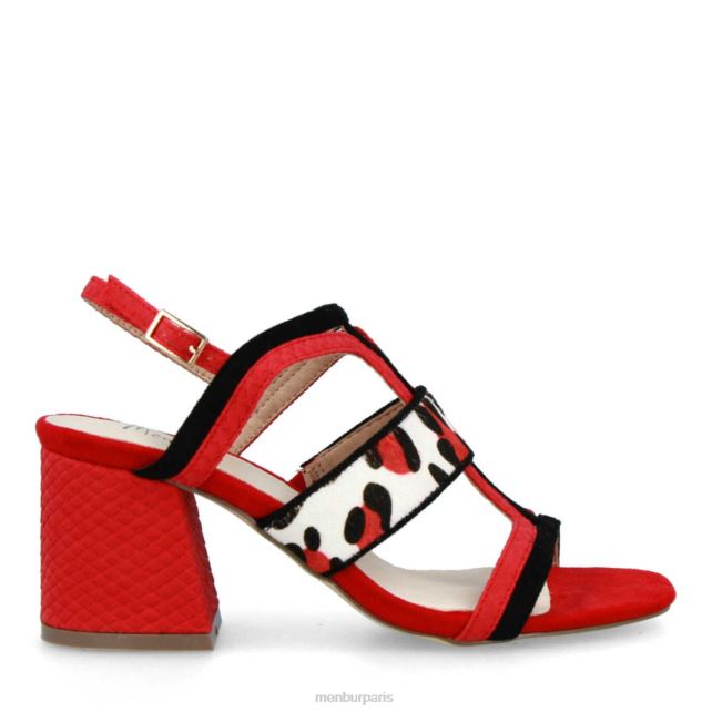 Menbur femmes Antonine DVZ863565 chaussure chic et décontractée rouge