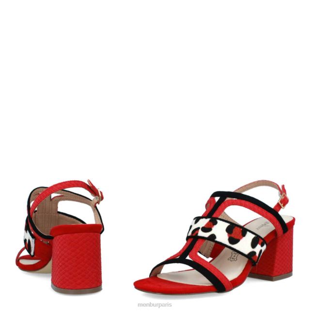 Menbur femmes Antonine DVZ863565 chaussure chic et décontractée rouge