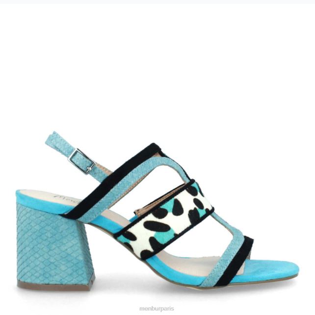 Menbur femmes Antonine DVZ863566 chaussure chic et décontractée bleu clair