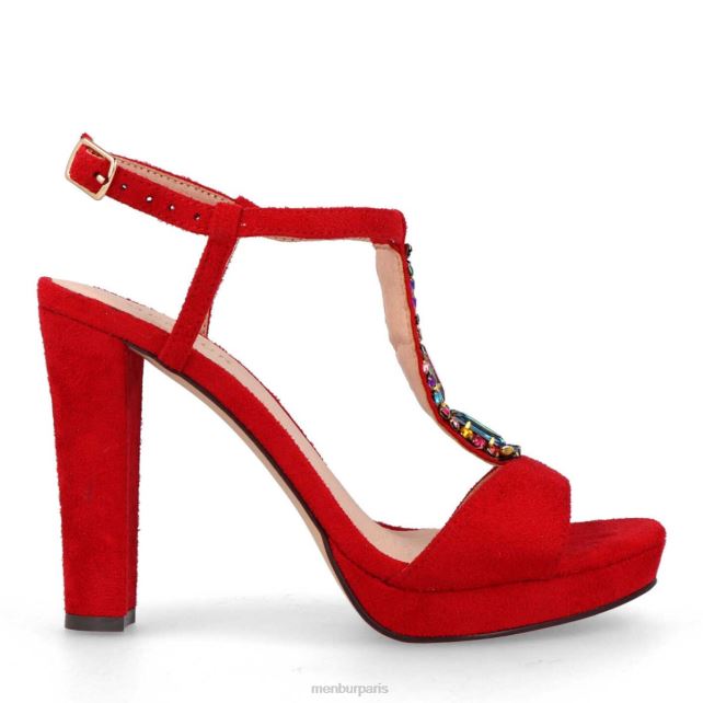 Menbur femmes Arsie DVZ863240 chaussure chic et décontractée rouge