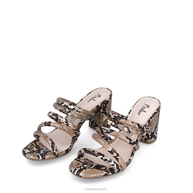 Menbur femmes Baschi DVZ863162 chaussure chic et décontractée beige