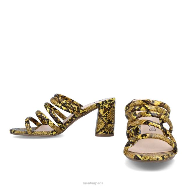 Menbur femmes Baschi DVZ863163 chaussure chic et décontractée jaune