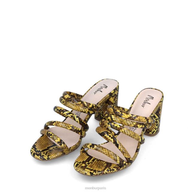 Menbur femmes Baschi DVZ863163 chaussure chic et décontractée jaune