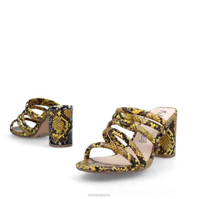 Menbur femmes Baschi DVZ863163 chaussure chic et décontractée jaune