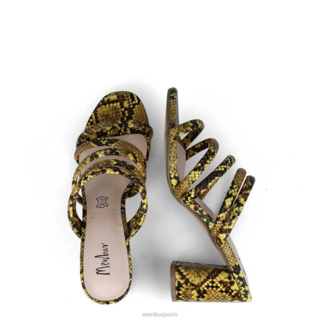 Menbur femmes Baschi DVZ863163 chaussure chic et décontractée jaune