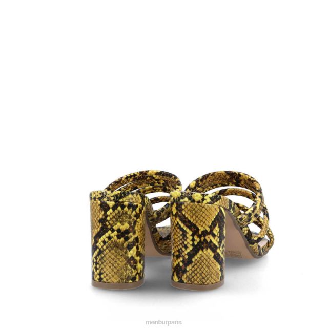 Menbur femmes Baschi DVZ863163 chaussure chic et décontractée jaune
