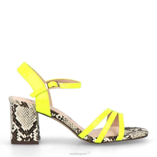 Menbur femmes Belfiore DVZ86362 chaussure chic et décontractée jaune