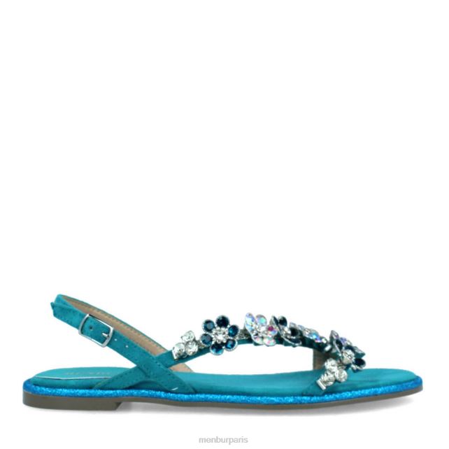 Menbur femmes Bergi DVZ863526 chaussure chic et décontractée bleu moyen