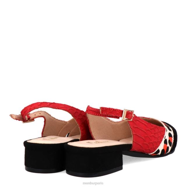 Menbur femmes Bersano DVZ863581 chaussure chic et décontractée rouge