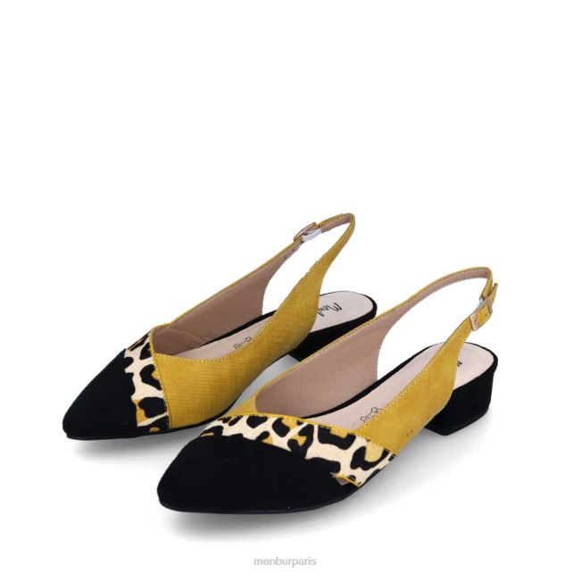 Menbur femmes Bersano DVZ863582 chaussure chic et décontractée jaune