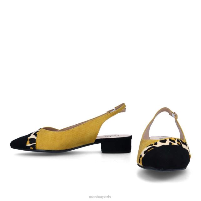 Menbur femmes Bersano DVZ863582 chaussure chic et décontractée jaune