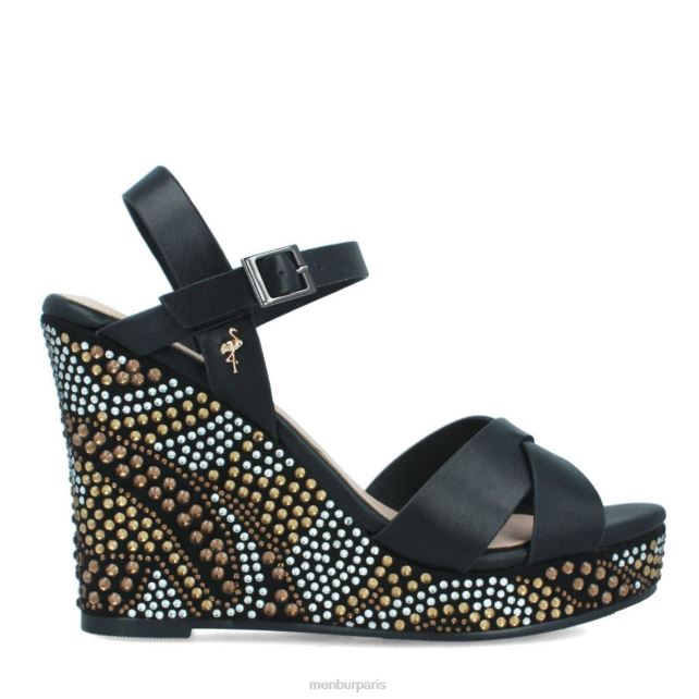 Menbur femmes Birbési DVZ86546 chaussure chic et décontractée noir