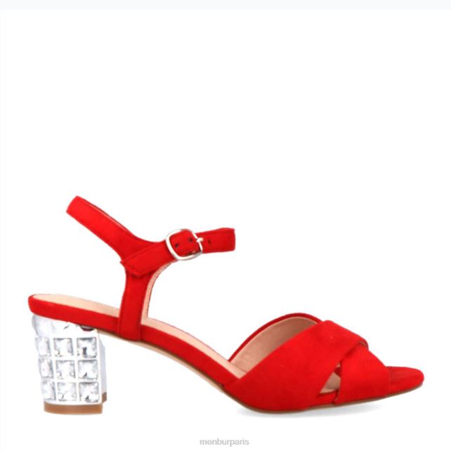 Menbur femmes Borgata DVZ86498 chaussure chic et décontractée rouge