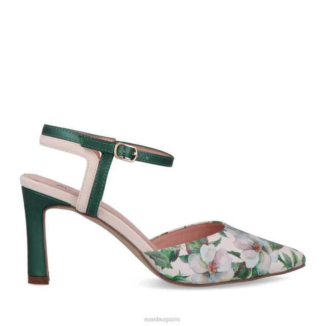 Menbur femmes Borgatello DVZ86225 chaussure chic et décontractée vert