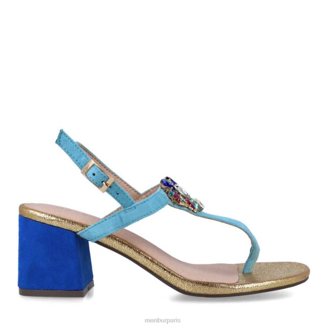Menbur femmes Borriana DVZ863119 chaussure chic et décontractée bleu moyen