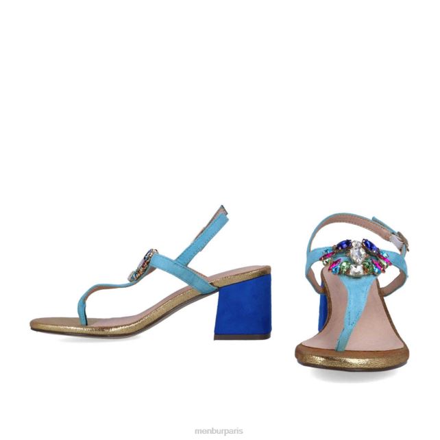 Menbur femmes Borriana DVZ863119 chaussure chic et décontractée bleu moyen