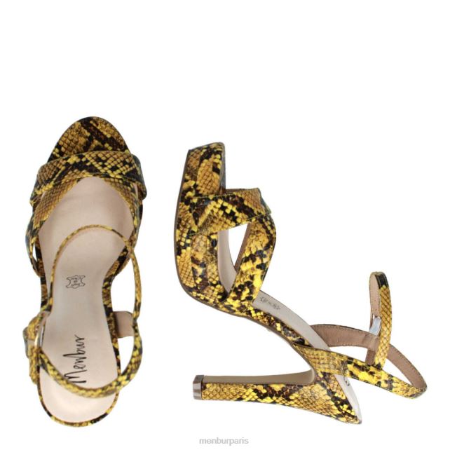 Menbur femmes Cadelbosco DVZ86347 chaussure chic et décontractée jaune