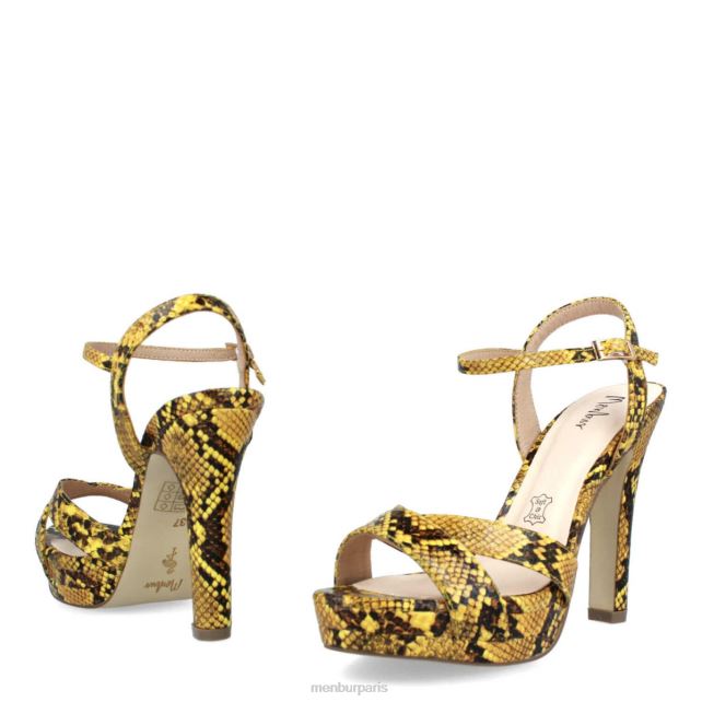 Menbur femmes Cadelbosco DVZ86347 chaussure chic et décontractée jaune