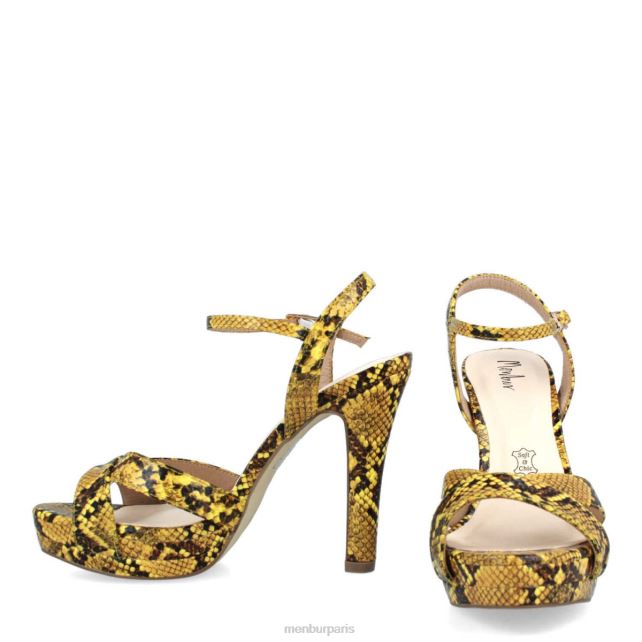 Menbur femmes Cadelbosco DVZ86347 chaussure chic et décontractée jaune