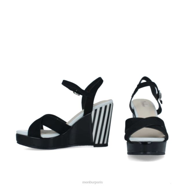Menbur femmes Calvi DVZ86237 chaussure chic et décontractée noir