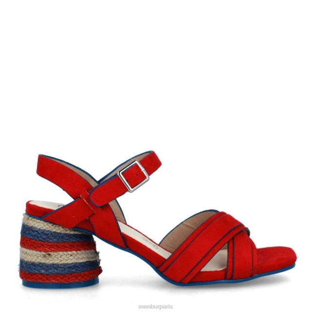 Menbur femmes Camona DVZ863594 chaussure chic et décontractée rouge
