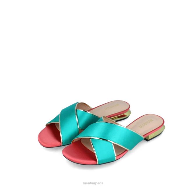 Menbur femmes Félix DVZ86474 chaussure chic et décontractée bleu clair