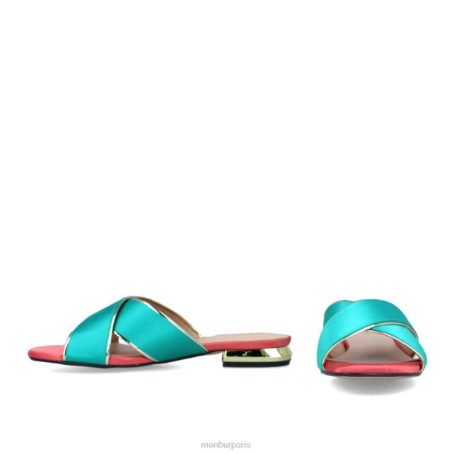 Menbur femmes Félix DVZ86474 chaussure chic et décontractée bleu clair