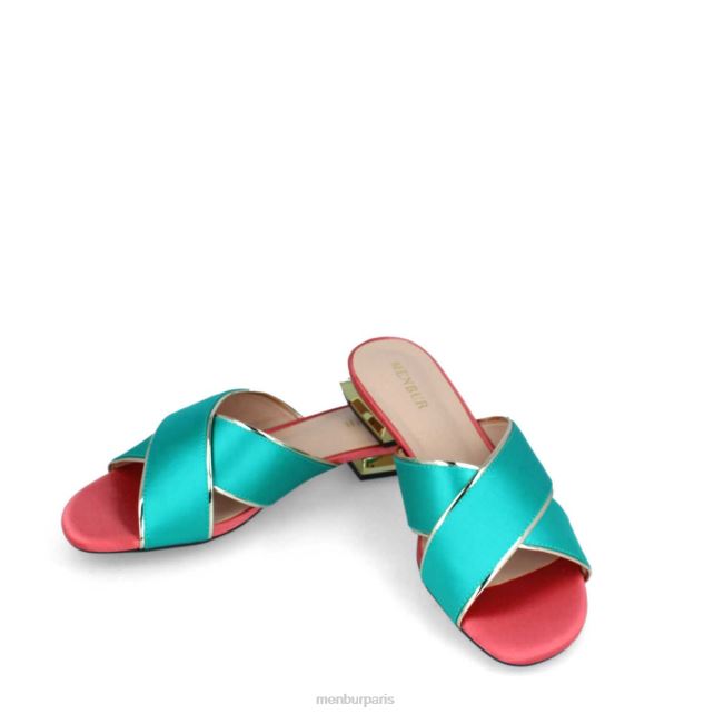 Menbur femmes Félix DVZ86474 chaussure chic et décontractée bleu clair