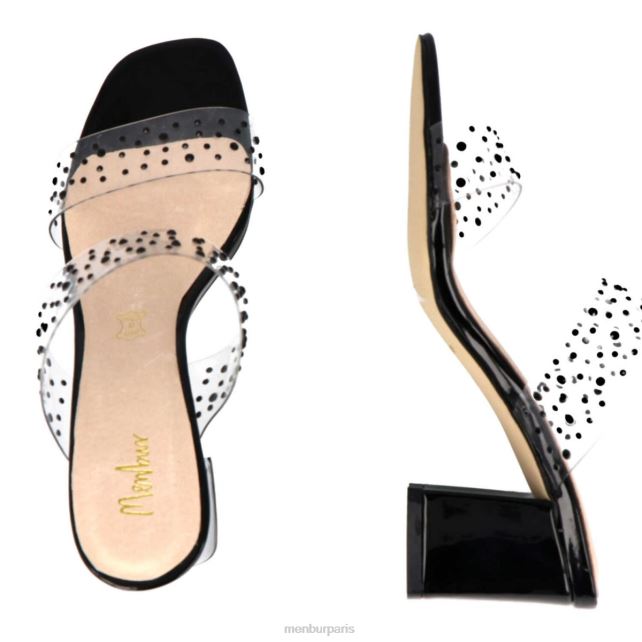 Menbur femmes Piémont DVZ86558 chaussure chic et décontractée noir