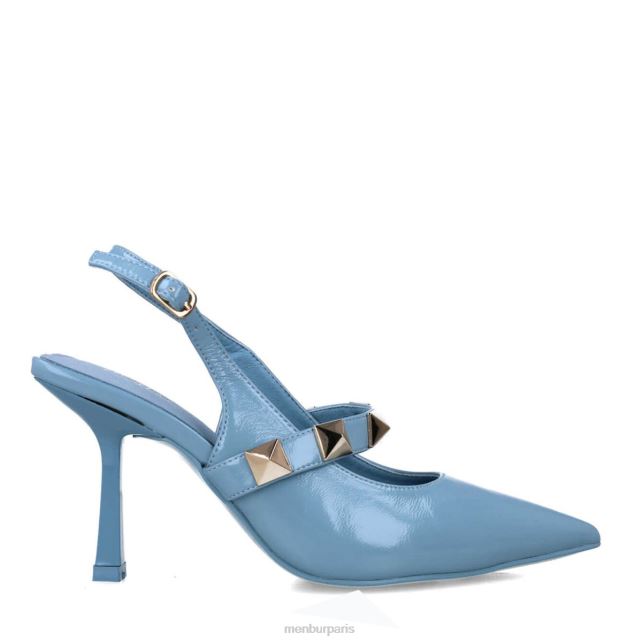 Menbur femmes Poissons DVZ862964 chaussure chic et décontractée bleu clair