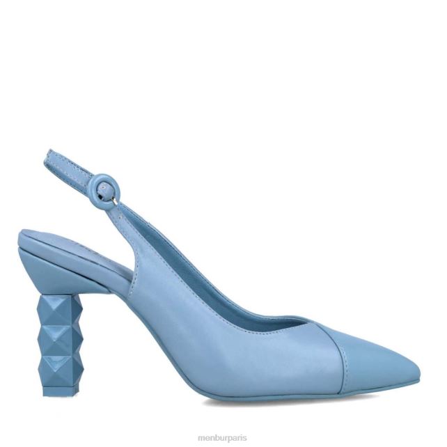 Menbur femmes Poissons DVZ862974 chaussure chic et décontractée bleu clair