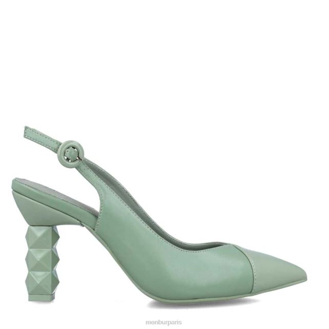 Menbur femmes Poissons DVZ862976 chaussure chic et décontractée vert