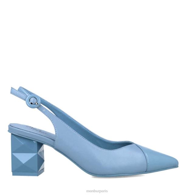 Menbur femmes Poissons DVZ862981 chaussure chic et décontractée bleu clair