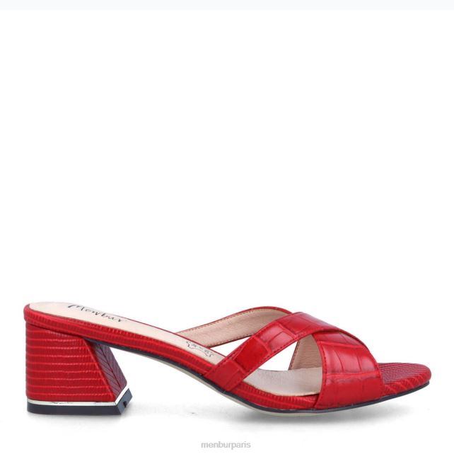Menbur femmes Roccella DVZ86483 chaussure chic et décontractée rouge