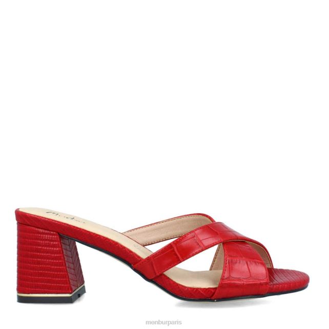 Menbur femmes Roccella DVZ86483 chaussure chic et décontractée rouge