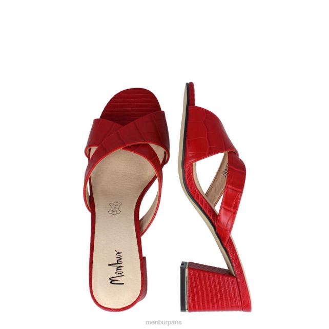 Menbur femmes Roccella DVZ86483 chaussure chic et décontractée rouge