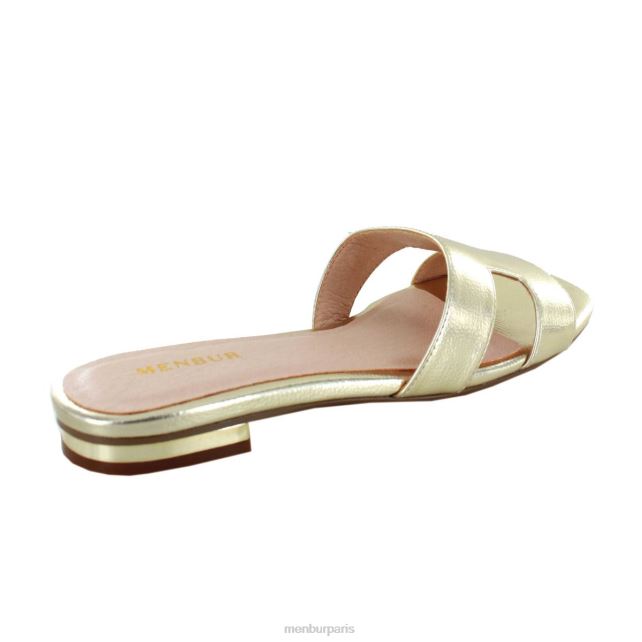 Menbur femmes Sermione DVZ863339 chaussure chic et décontractée or
