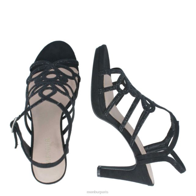 Menbur femmes Solférino DVZ863306 chaussure chic et décontractée noir