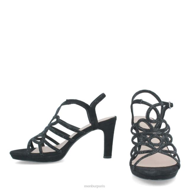 Menbur femmes Solférino DVZ863306 chaussure chic et décontractée noir